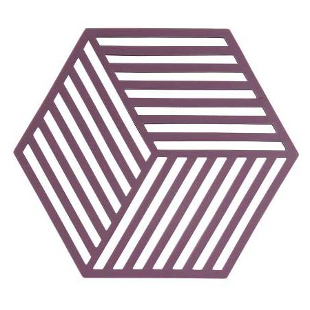 Zone Hexagon Bordskåner Beetroot* Zone Hexagon Bordskåner Beetroot*