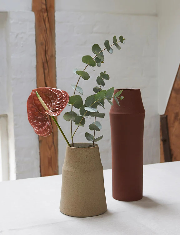 Clay Vase - H32 cm terracotta