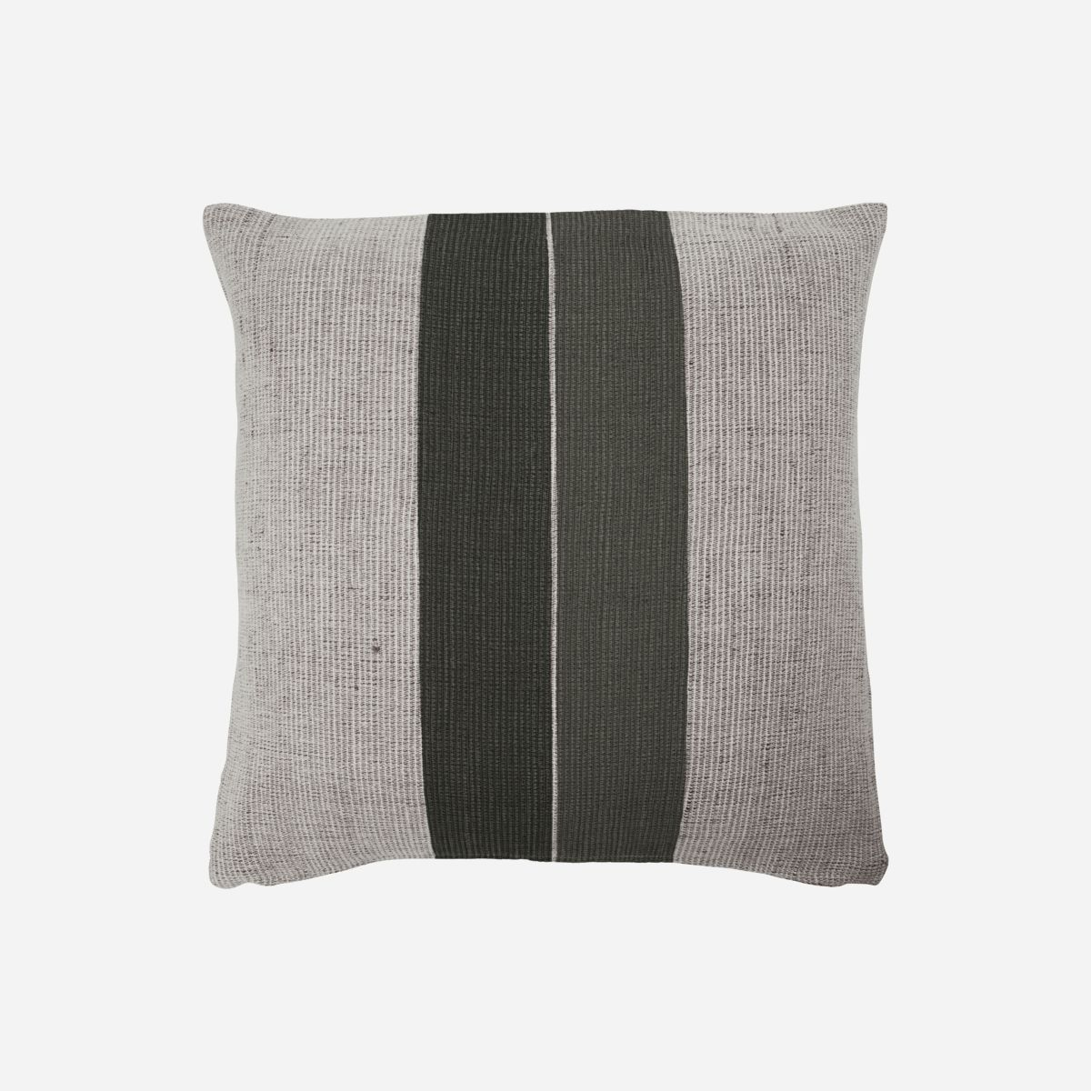 House Doctor - Pudebetræk, Canva & Pete B, Grøn/Sand billede