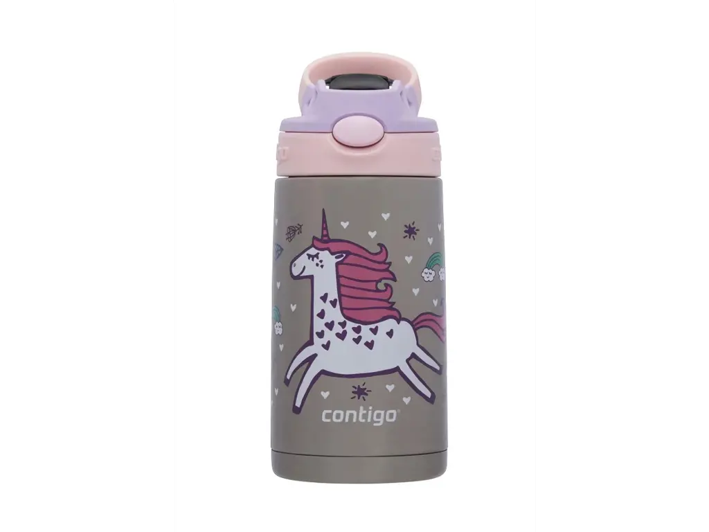 Contigo Easy clean steel Strawberry Flying Unicorn, 380ml Contigo Easy clean steel Strawberry Flying Unicorn, 380ml