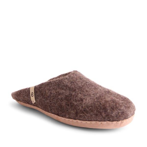 EGOS Slip On Simple, Natural Brown - størrelse 36* EGOS Slip On Simple, Natural Brown - størrelse 36*