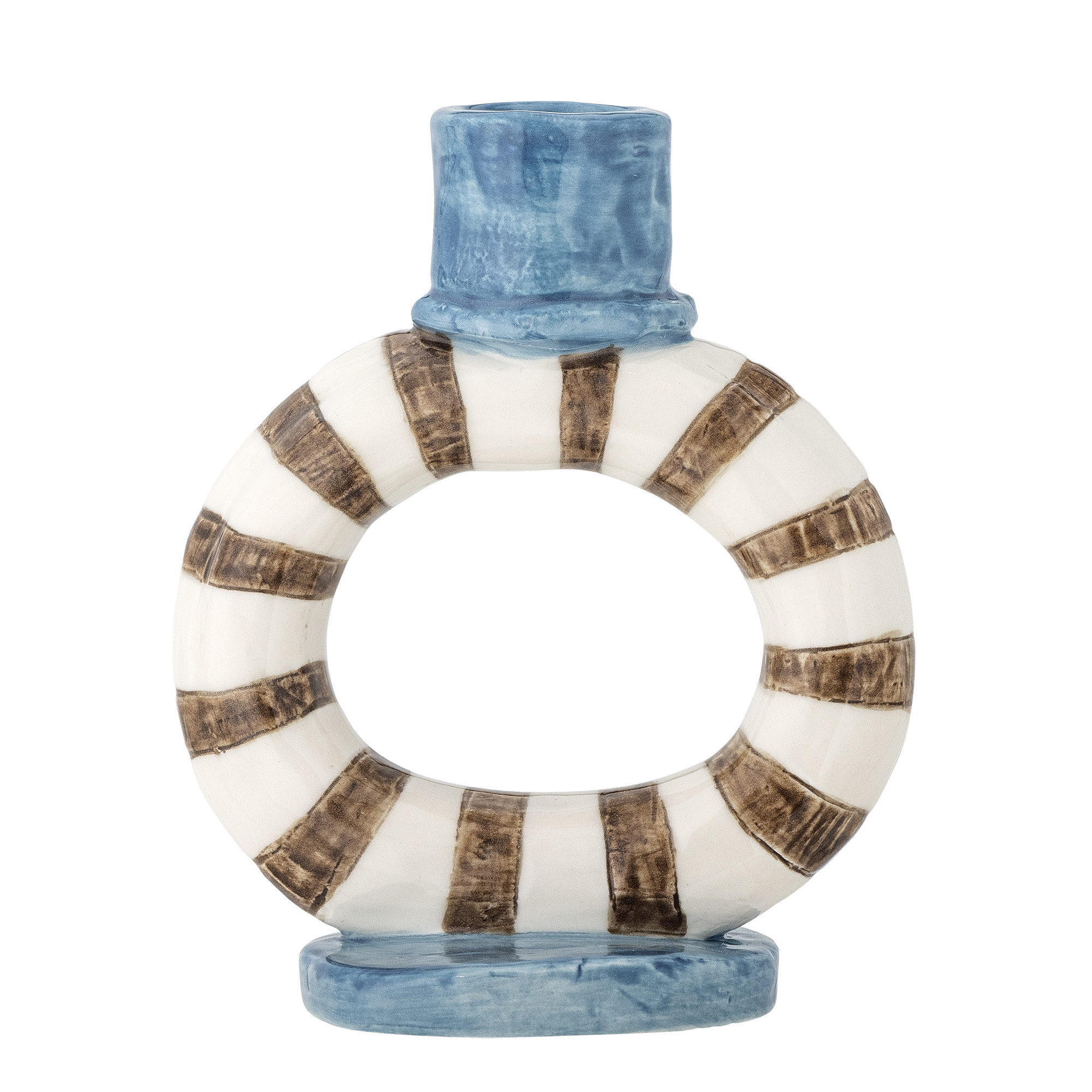 Bloomingville - Tacana Lysestage, Multifarvet, Stentøj, D10xH12 cm