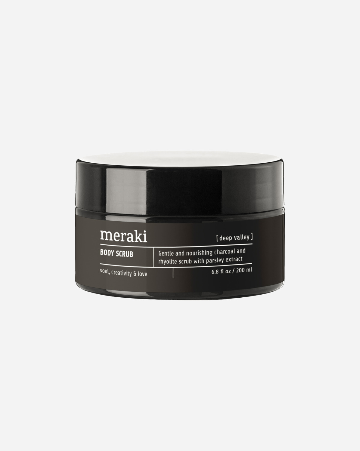 Meraki - Body scrub, Deep valley, 200 ml