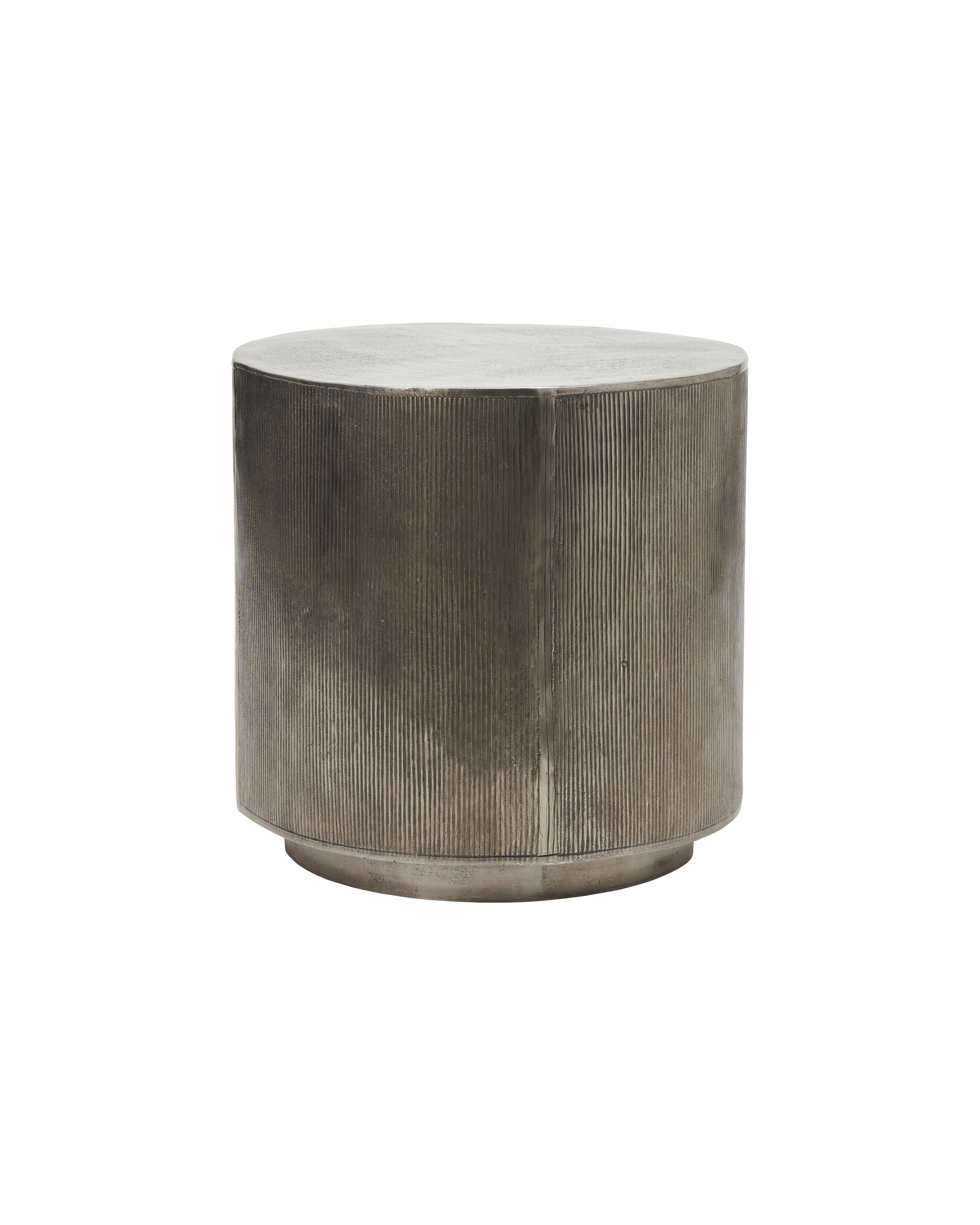 House Doctor - Sidebord, Rota, Børstet sølv