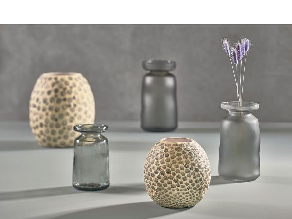 Villa Collection Ist Vase Dia. 11,8 x 19,3 cm Grå