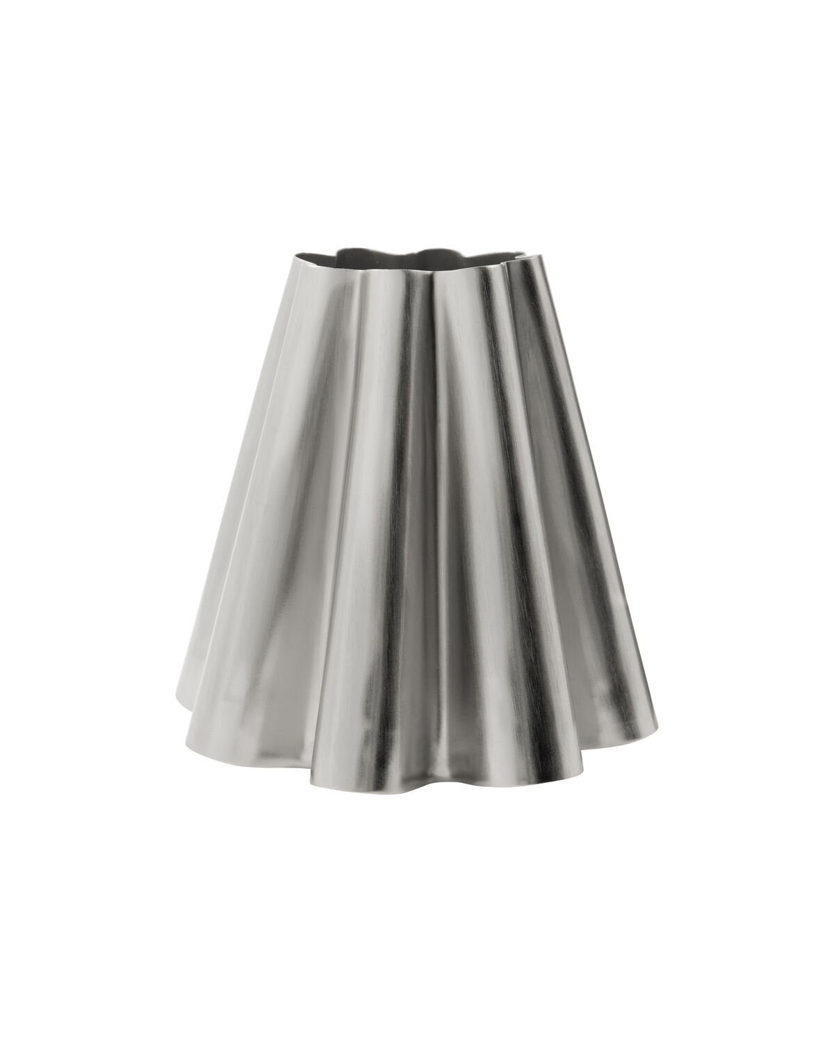 House Doctor - Lampeskærm, Flola, Brushed silver finish