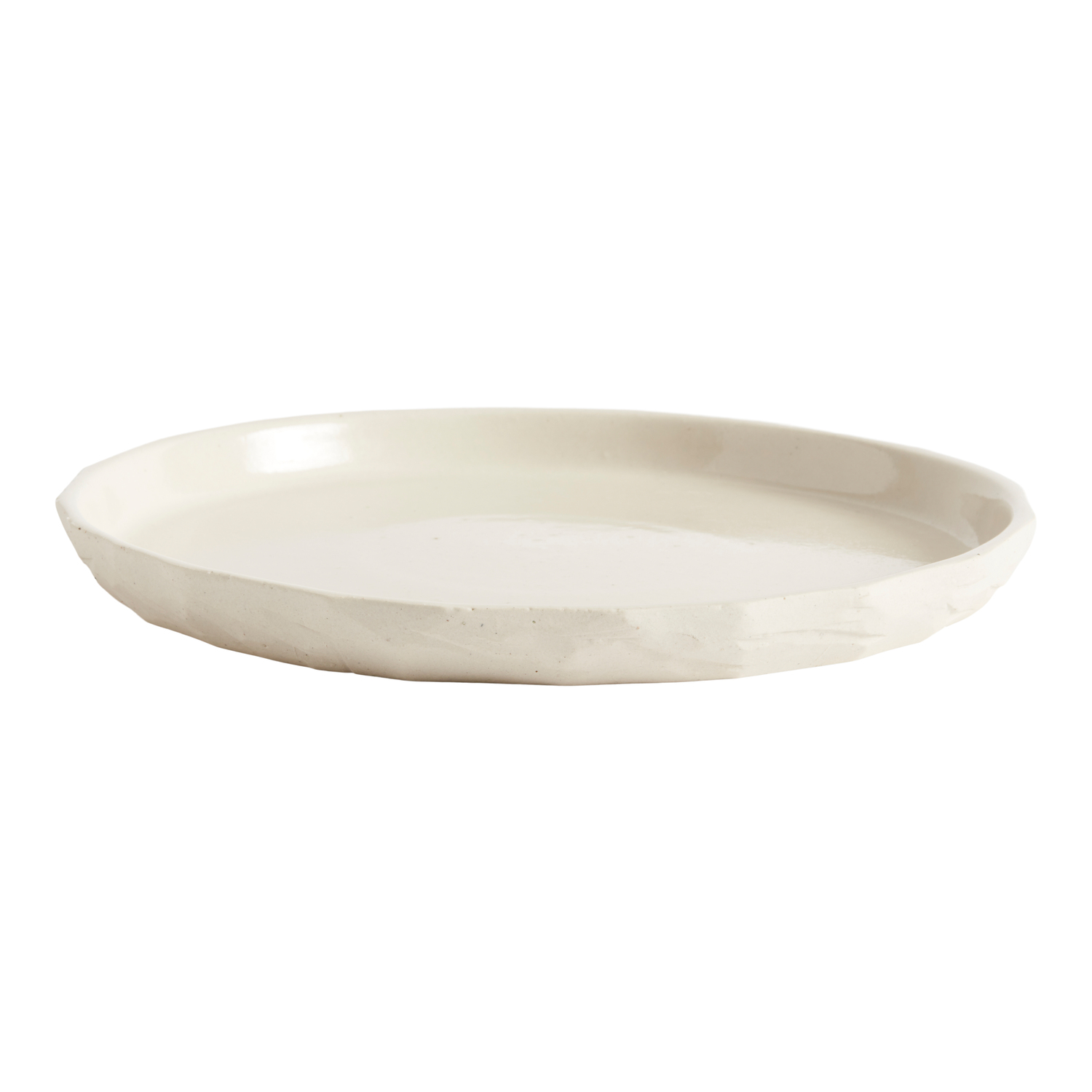 Kuri Middagstallerken Ø26 - Sand, Ø26xH2,5 cm - Keramik - Sand