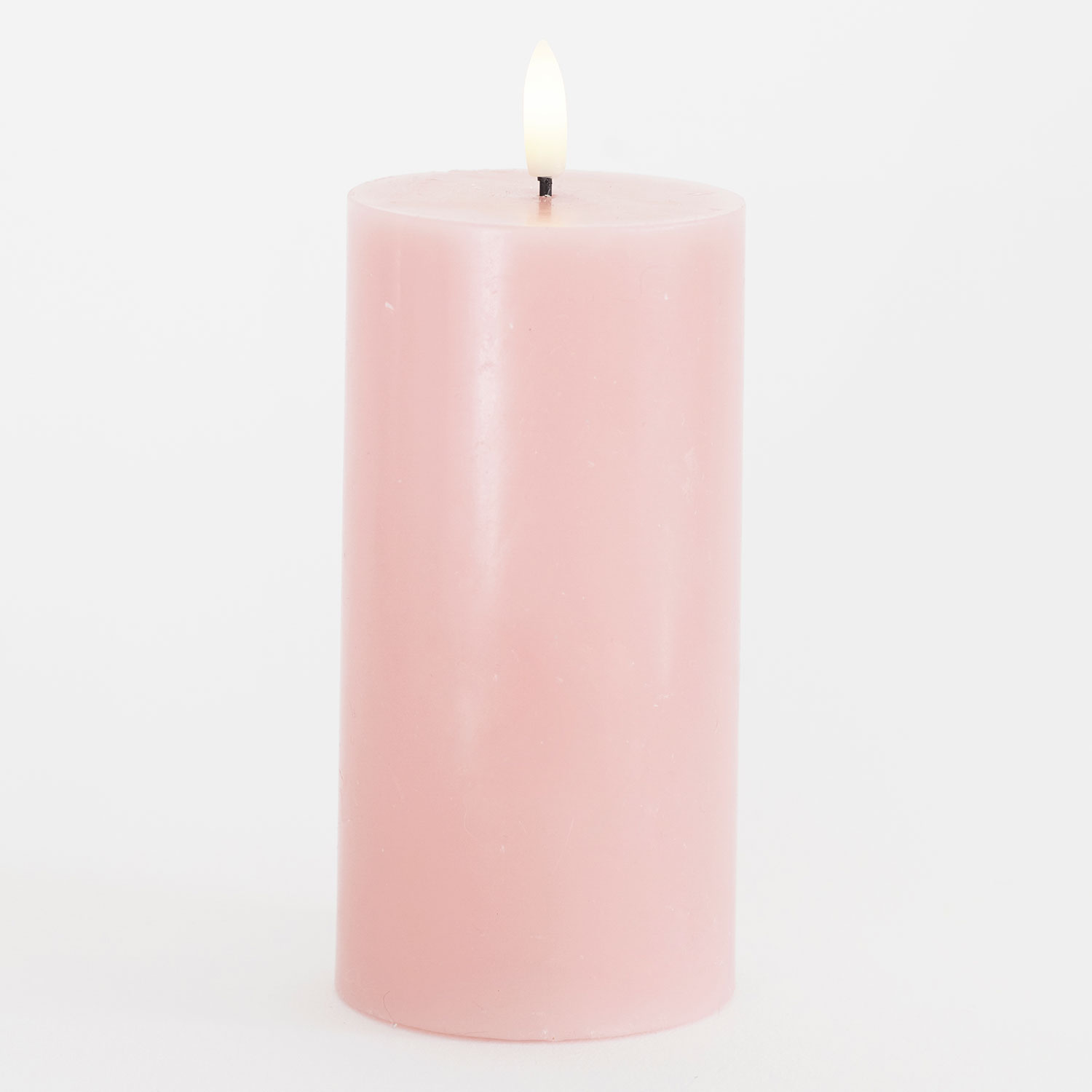 Sirius - Sille Bloklys Ø7,5x15 cm, Lyserød billede