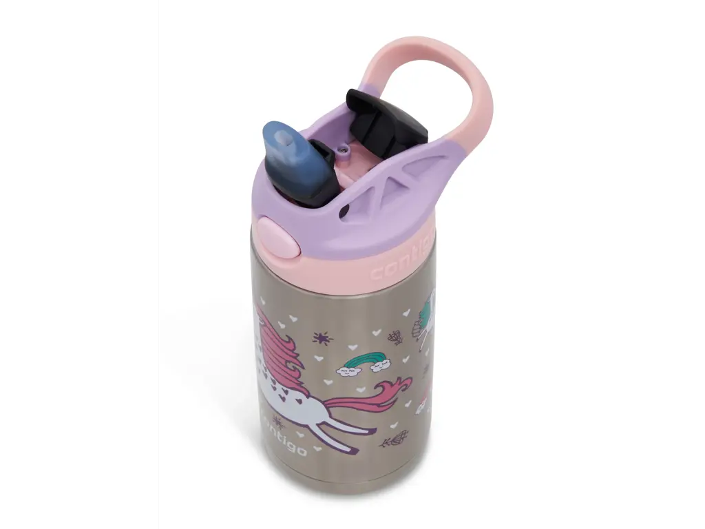 Contigo Easy clean steel Strawberry Flying Unicorn, 380ml