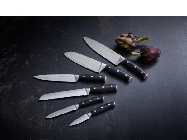 Rösle Tradition Kokkekniv 20 cm Stål/Sort