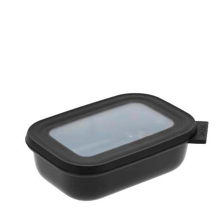 Mepal - Cirqula Rektangulær skål m/låg 500 ml Black
