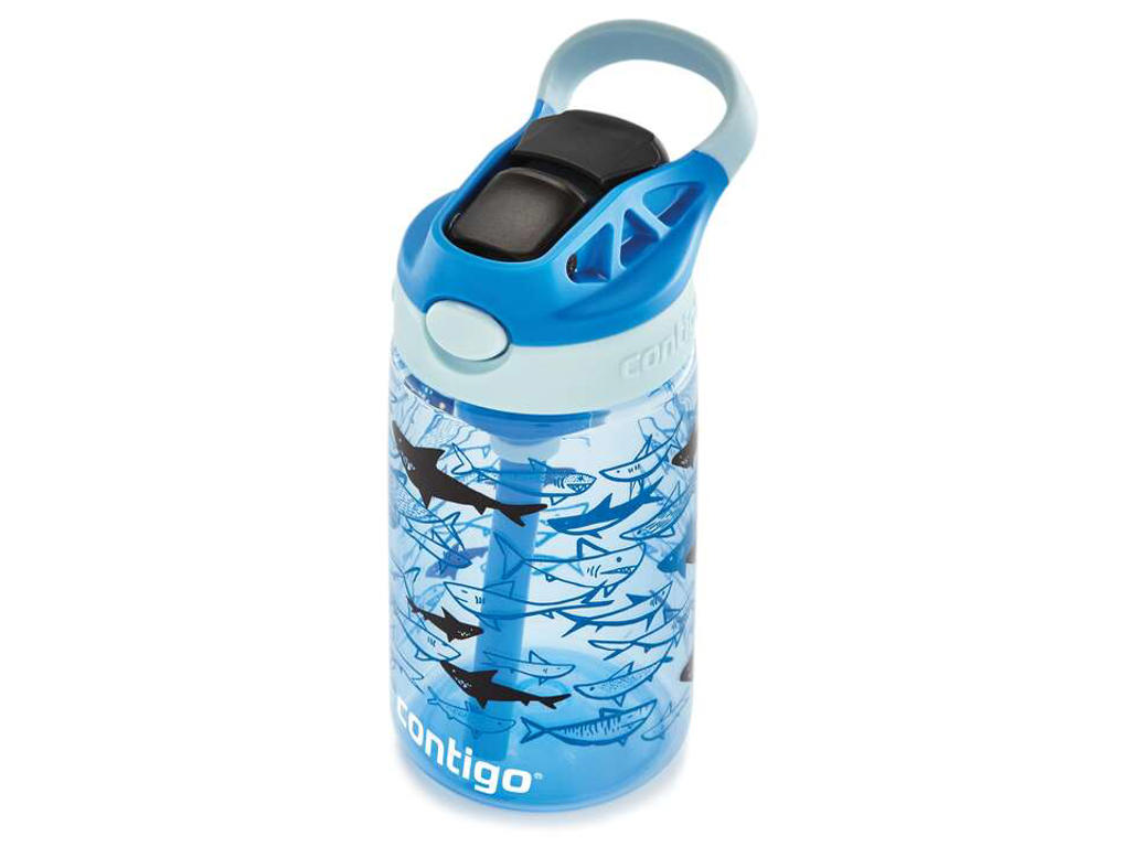 Contigo Easy clean Blue sharks, 420ml