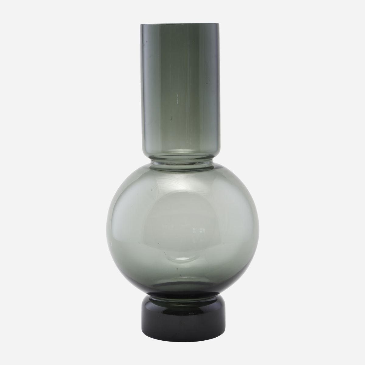 Bubble Vase, H 35 cm, grå
