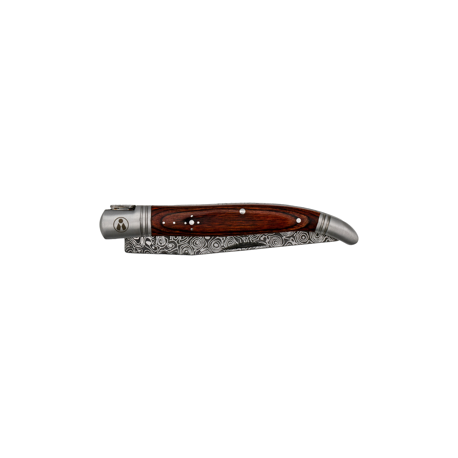 Laguiole Foldekniv Damas Style Pakka