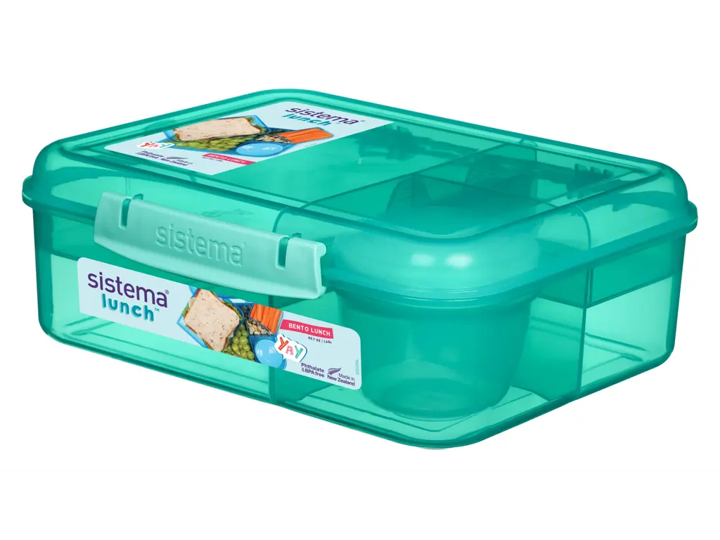 Sistema 1.65l Bento Lunch Green - Madkasse