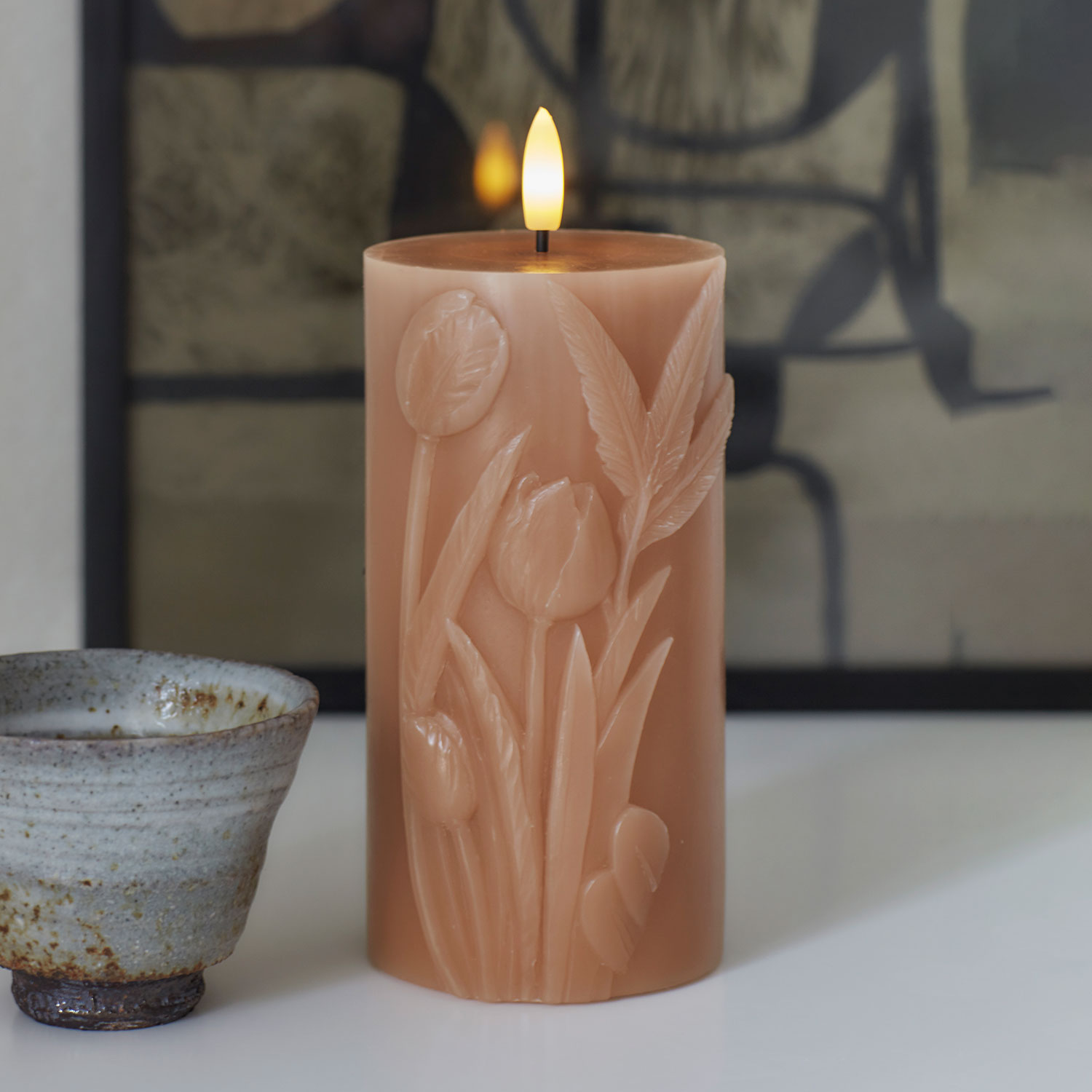 Sirius - Tulisa Ø7,8x15cm, Caramel