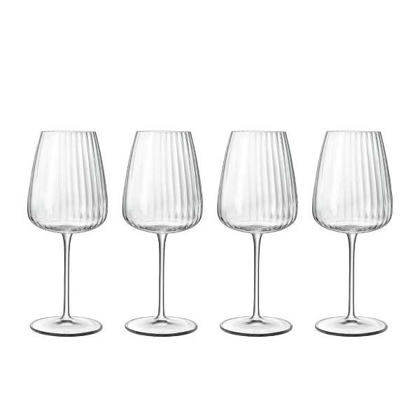 Luigi Bormioli -  Optica Hvidvinsglas chardonnay Dia 9,3 x 22,7 cm 55 cl 4 stk. Klar