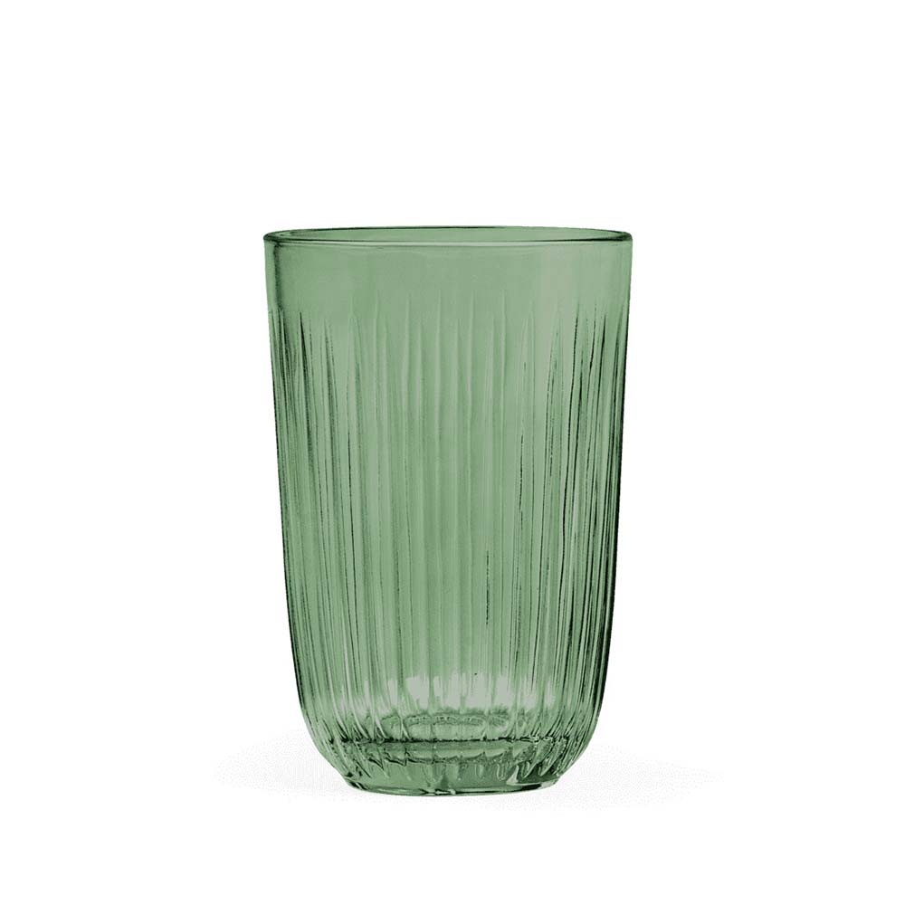 Hammershøi Vandglas 37 cl grøn 4 stk. Hammershøi Vandglas 37 cl grøn 4 stk.
