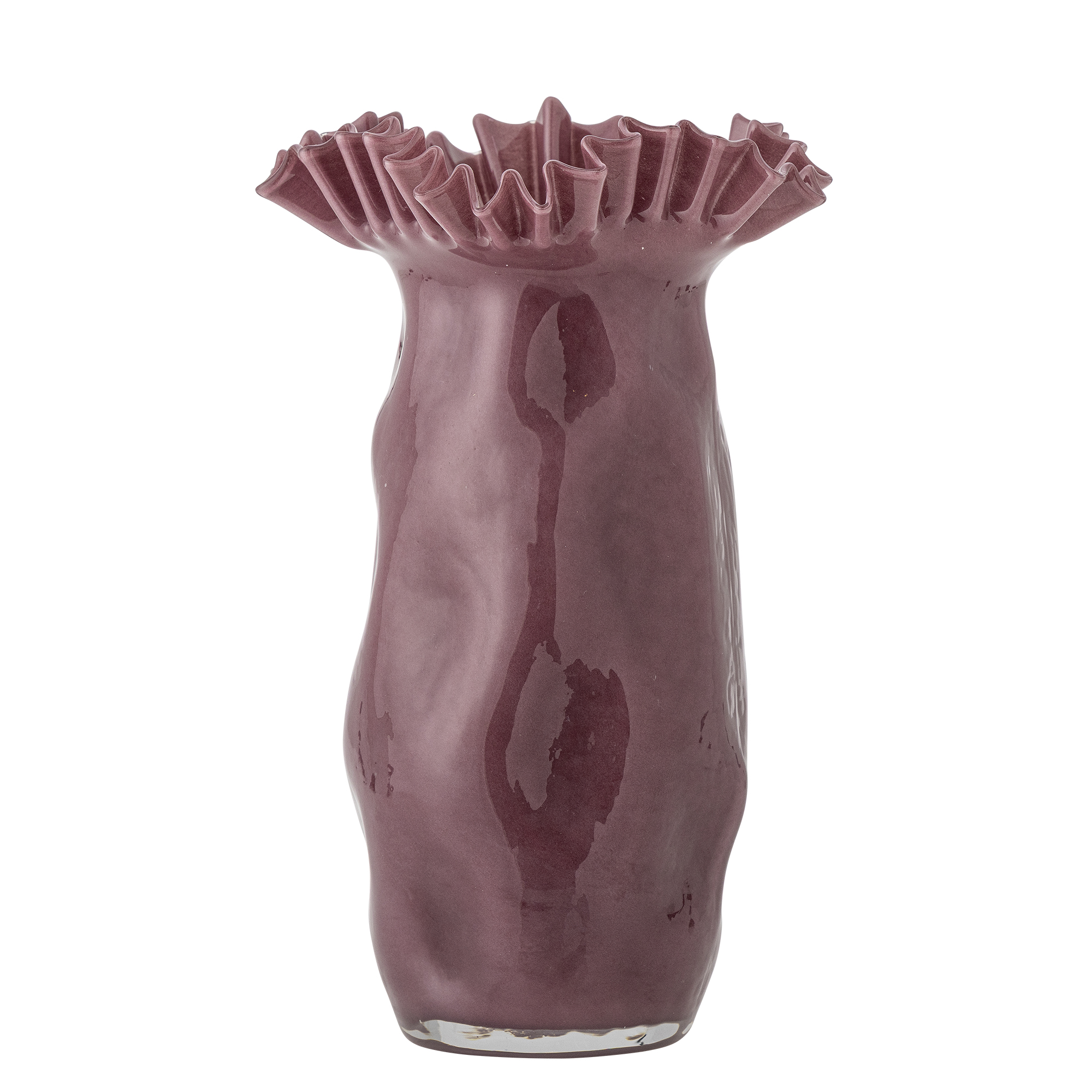 Bloomingville - Sima Vase, Lilla, Glas, D20xH33 cm