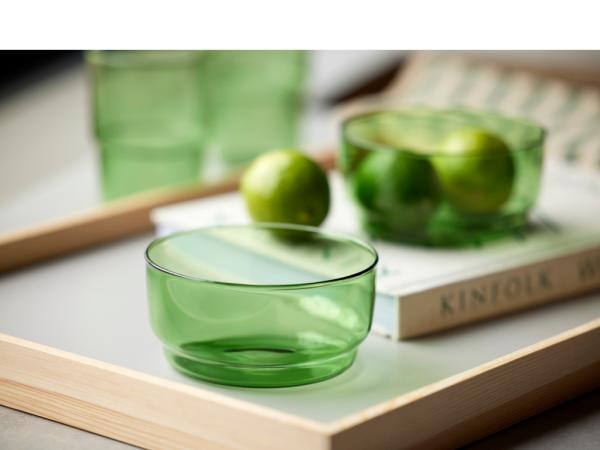Lyngby Glas Torino Skål 12 cm 2 stk. Grøn Lyngby Glas Torino Skål 12 cm 2 stk. Grøn