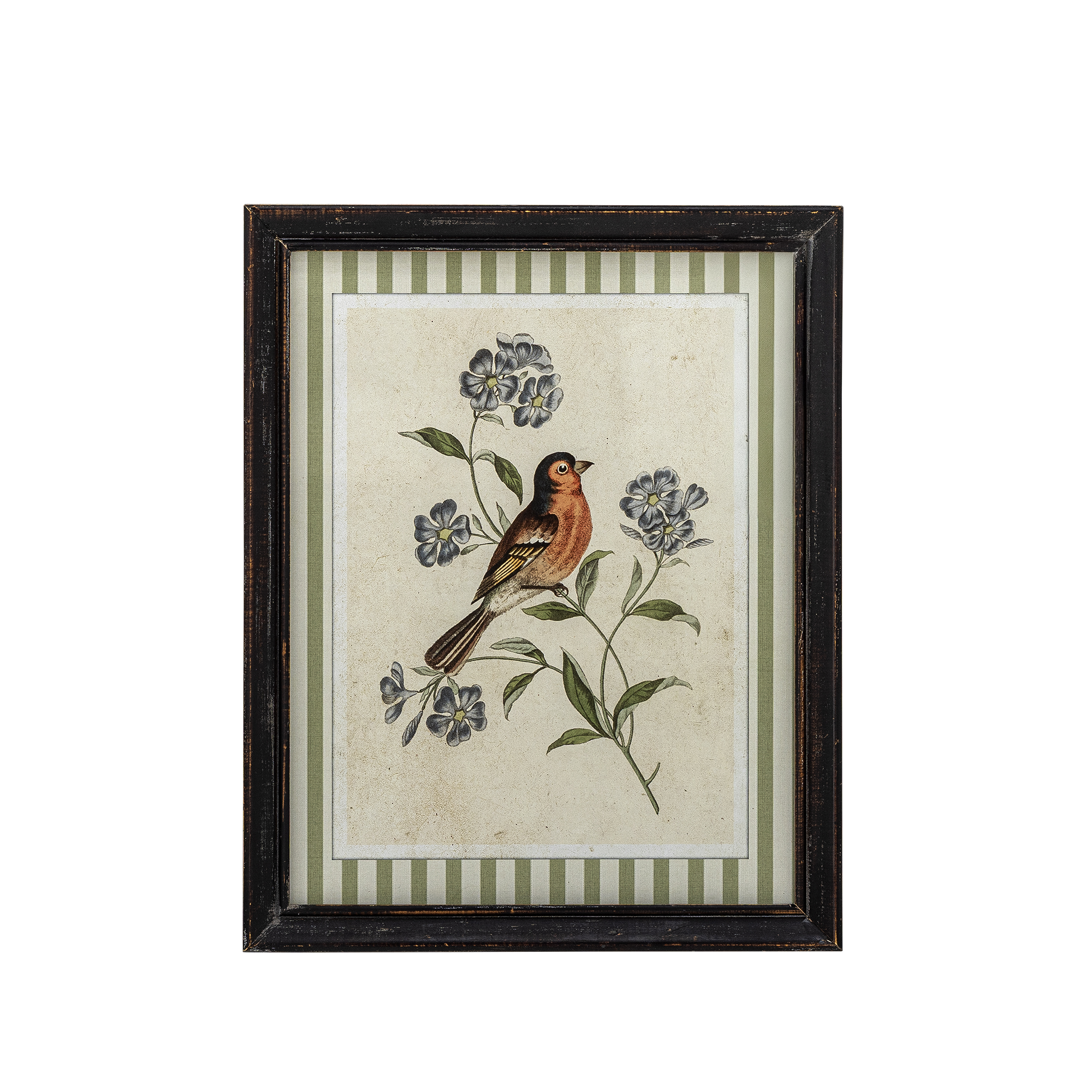 Bloomingville - Renji Illustration med ramme, Multifarvet, Fyrretræ, L28xH35,5xW2 cm