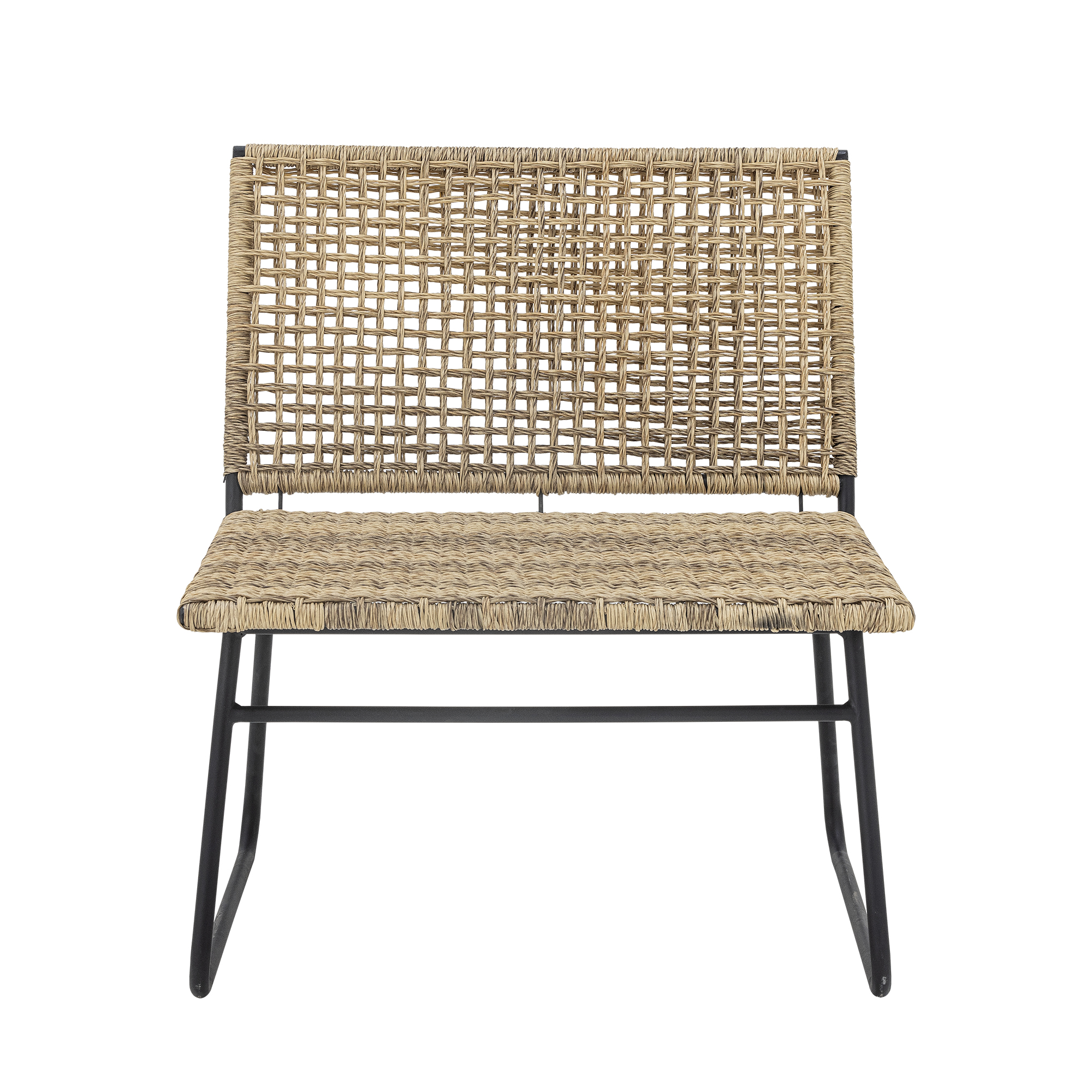 Bloomingville - Vallone Loungestol, Natur, Polyrattan, L68xH79xW71 cm billede