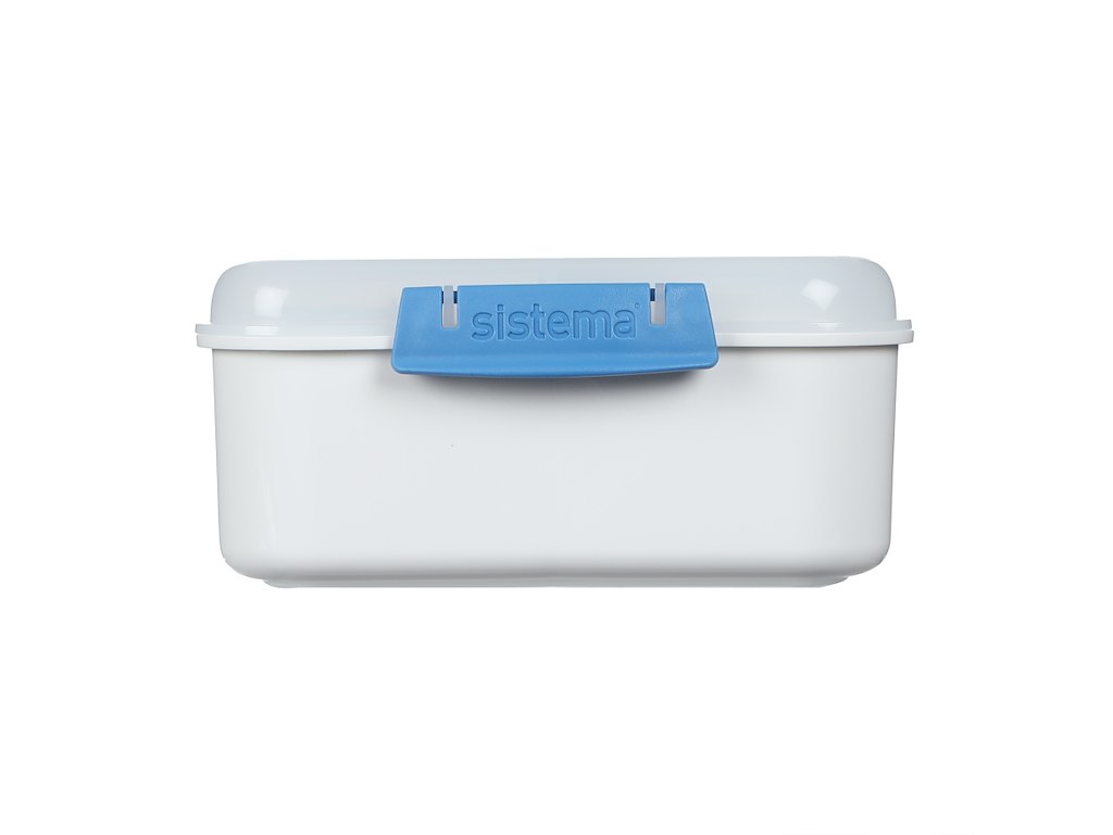 Sistema Bento Cube 1,25L, Lunch Kids, Hvid