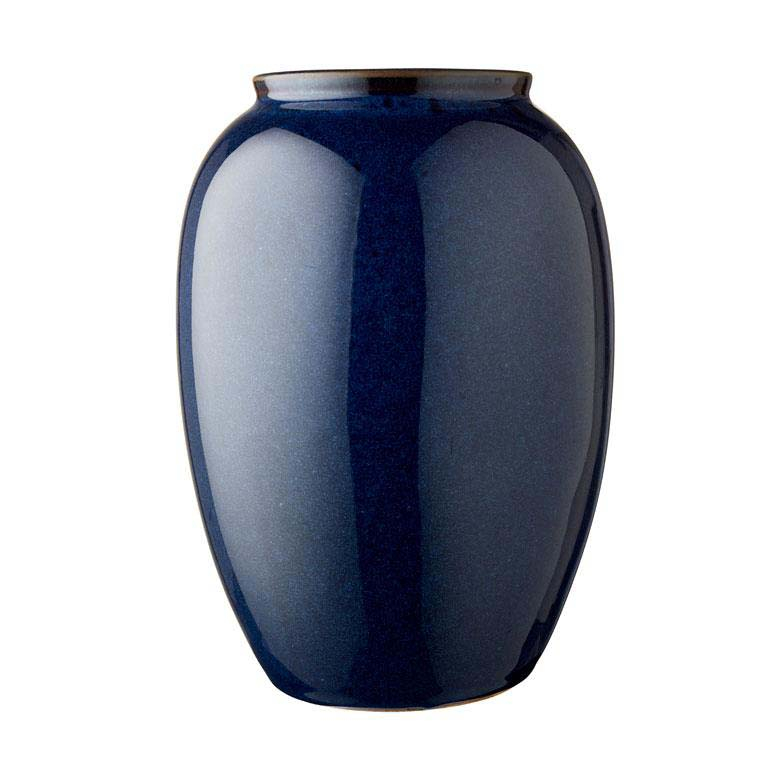 Vase 25 cm Blå Bitz