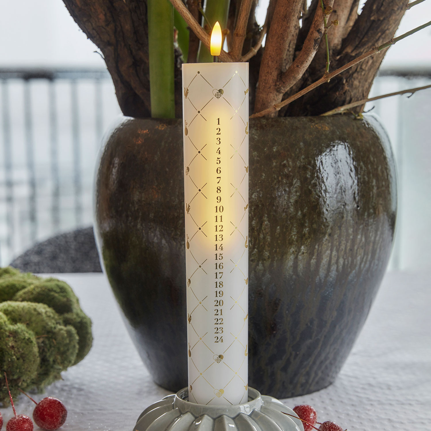 Sirius - Sille Calendar Candle Elvira Edition 2026
