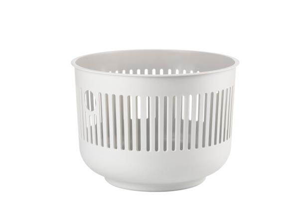 ZONE Denmark - Ume Vasketøjskurv Dia 40 x 29,2 cm Soft Grey