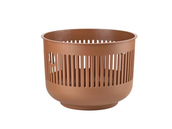 ZONE Denmark - Ume Vasketøjskurv Dia 40 x 29,2 cm Terracotta