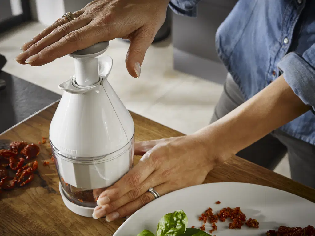Leifheit Løghakker hvid plast Leifheit Løghakker hvid plast