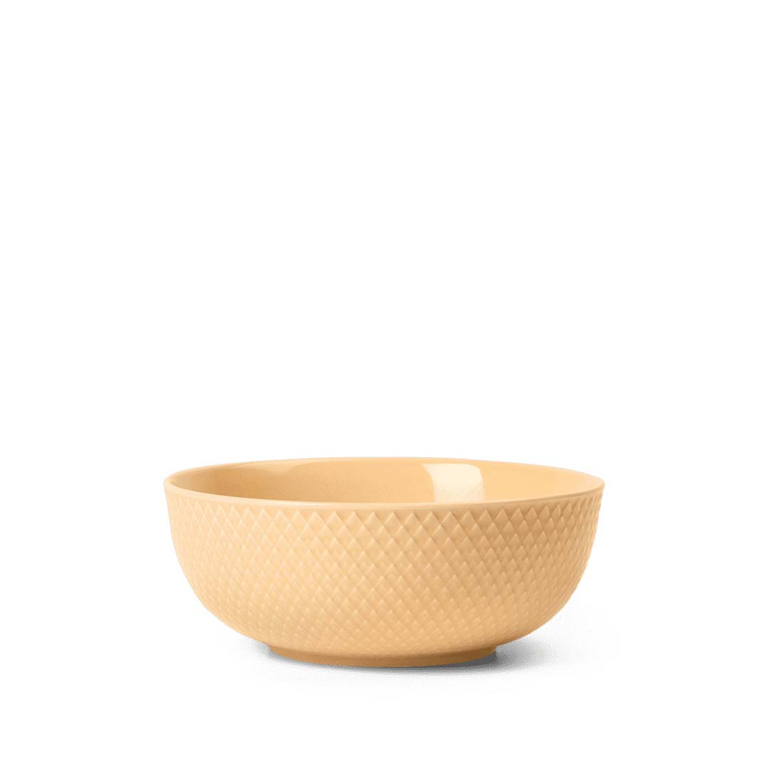 Billede af Lyngby Porcelæn - Rhombe Color Skål Ø15.5 cm sand