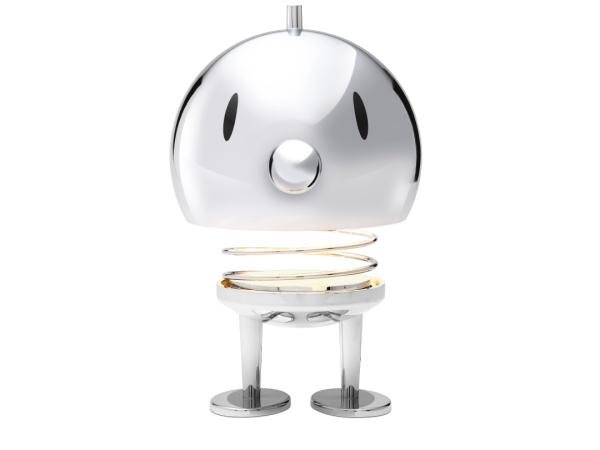 Hoptimist LED lampe Hoptimist 15 x 15 x 23 cm XL Chrome Hoptimist LED lampe Hoptimist 15 x 15 x 23 cm XL Chrome