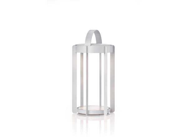 ZONE Denmark -  Firefly Lantern LED Dia 19 x 30 cm Lysegrå