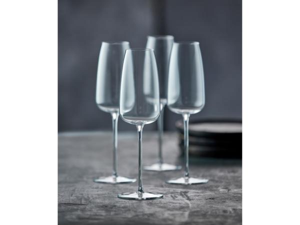 Lyngby Glas Veneto Champagneglas 36 cl 2 stk.