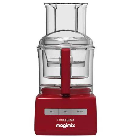 Magimix CS 5200 XL Foodprocessor 1100 watt Rød