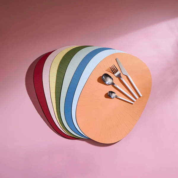 Confetti dækkeserviet Lemon