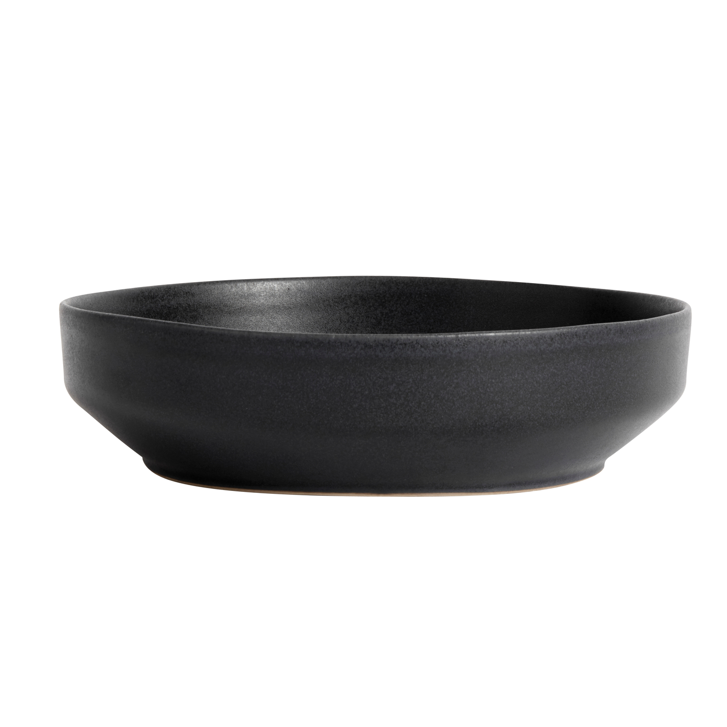 Muubs - Ceto Serveringsskål - Antracit, Ø22xH5,4 cm - Keramik - Antracit
