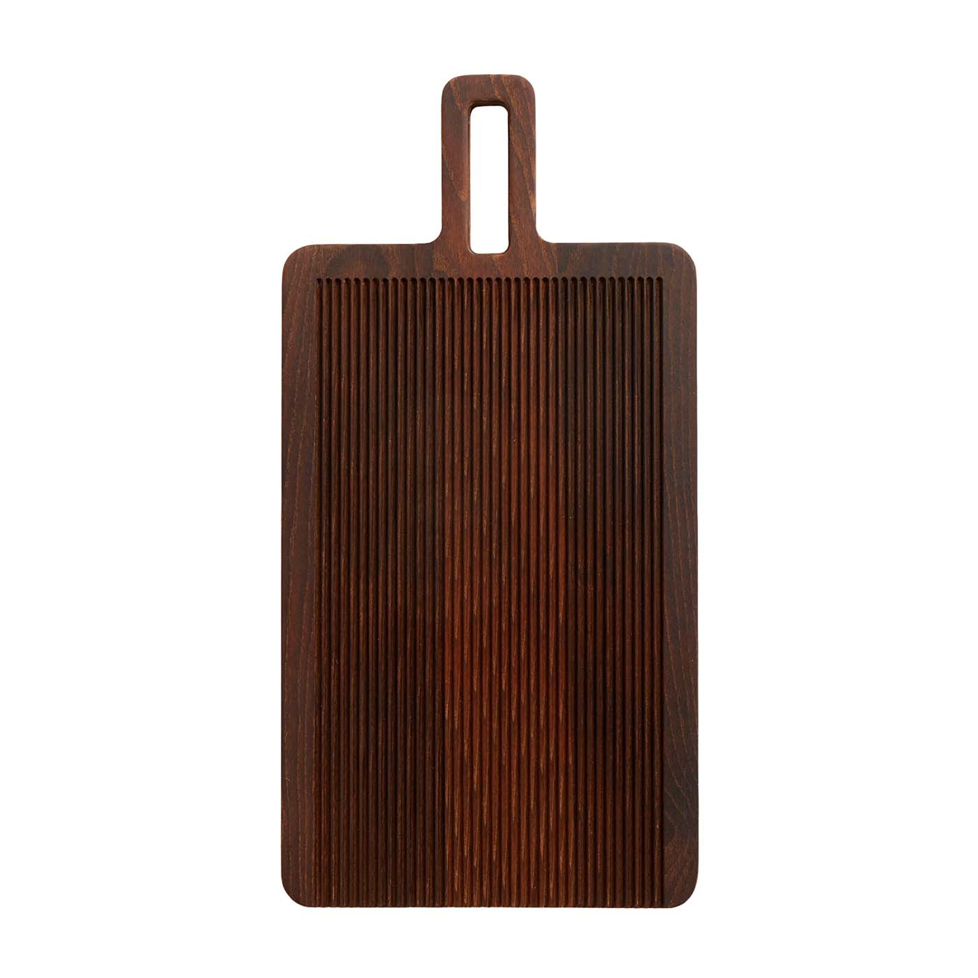 Muubs - Brødbræt Yami - Brun Carboniseret Ask - 44x22xH1,8 cm billede