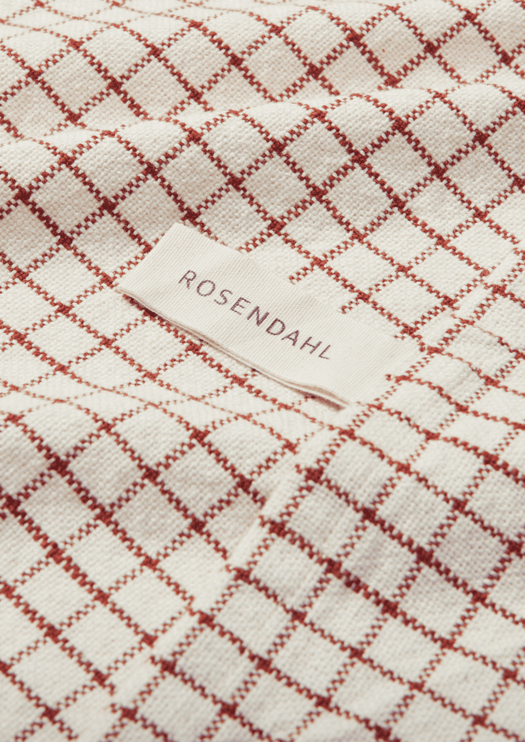 Rosendahl Textiles Garn Viskestykke 50x70 cm terracotta