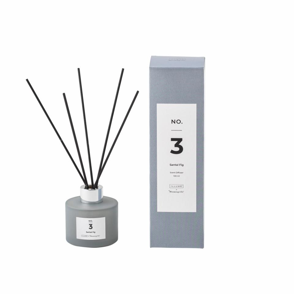 NO. 3 - Santal Fig Duftpinde, Blå, Duftevand