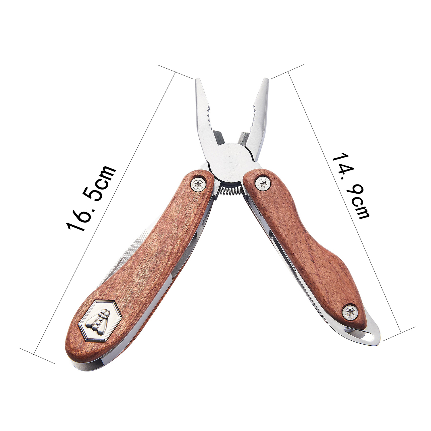 Laguiole Multi Værktøj med Rosentræ Håndtag