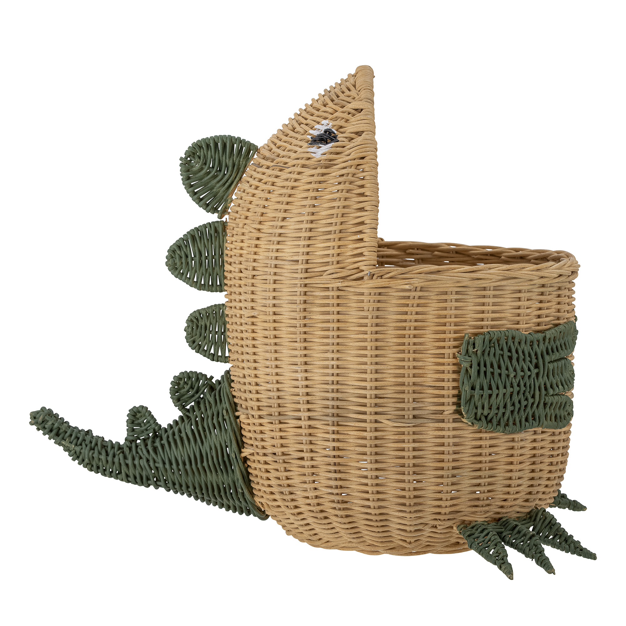 Bloomingville - Eddi Kurv, Natur, Rattan, L57xH48xW37 cm