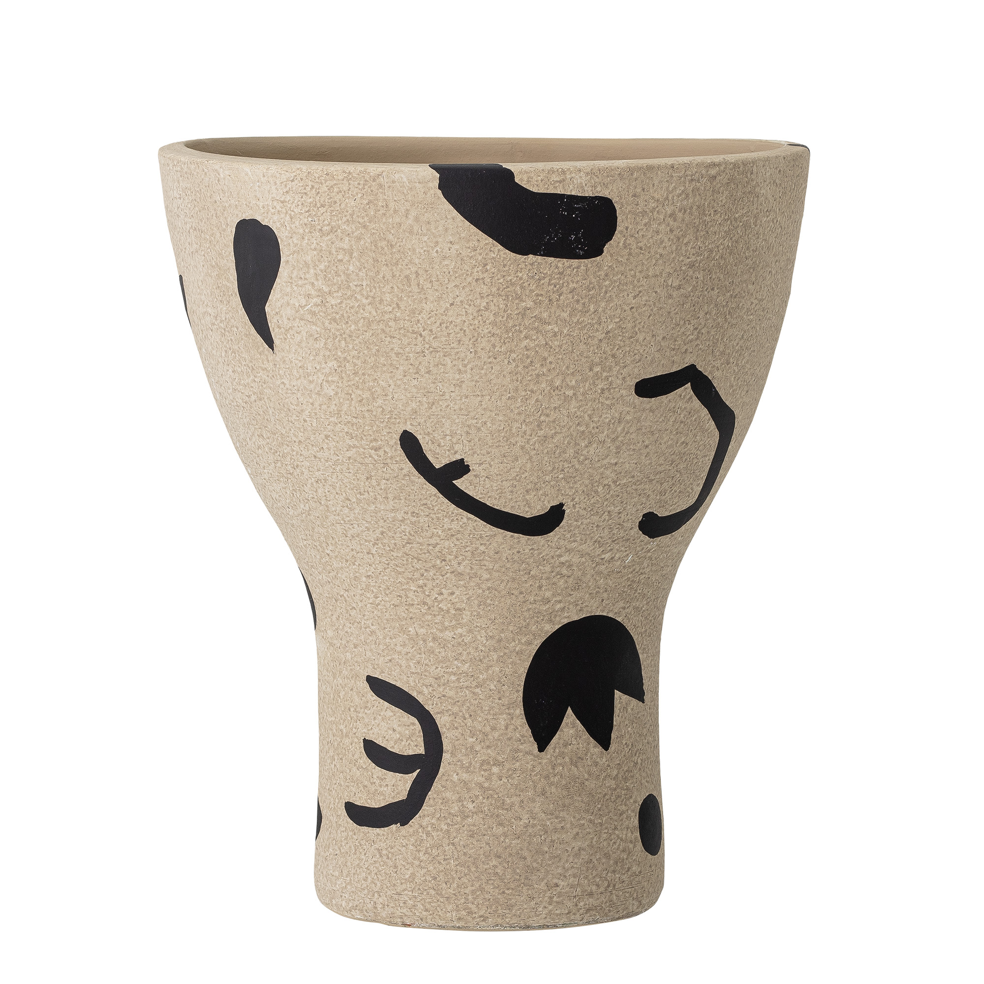 Bloomingville - Nans Deko Vase, Natur, Terrakotta billede