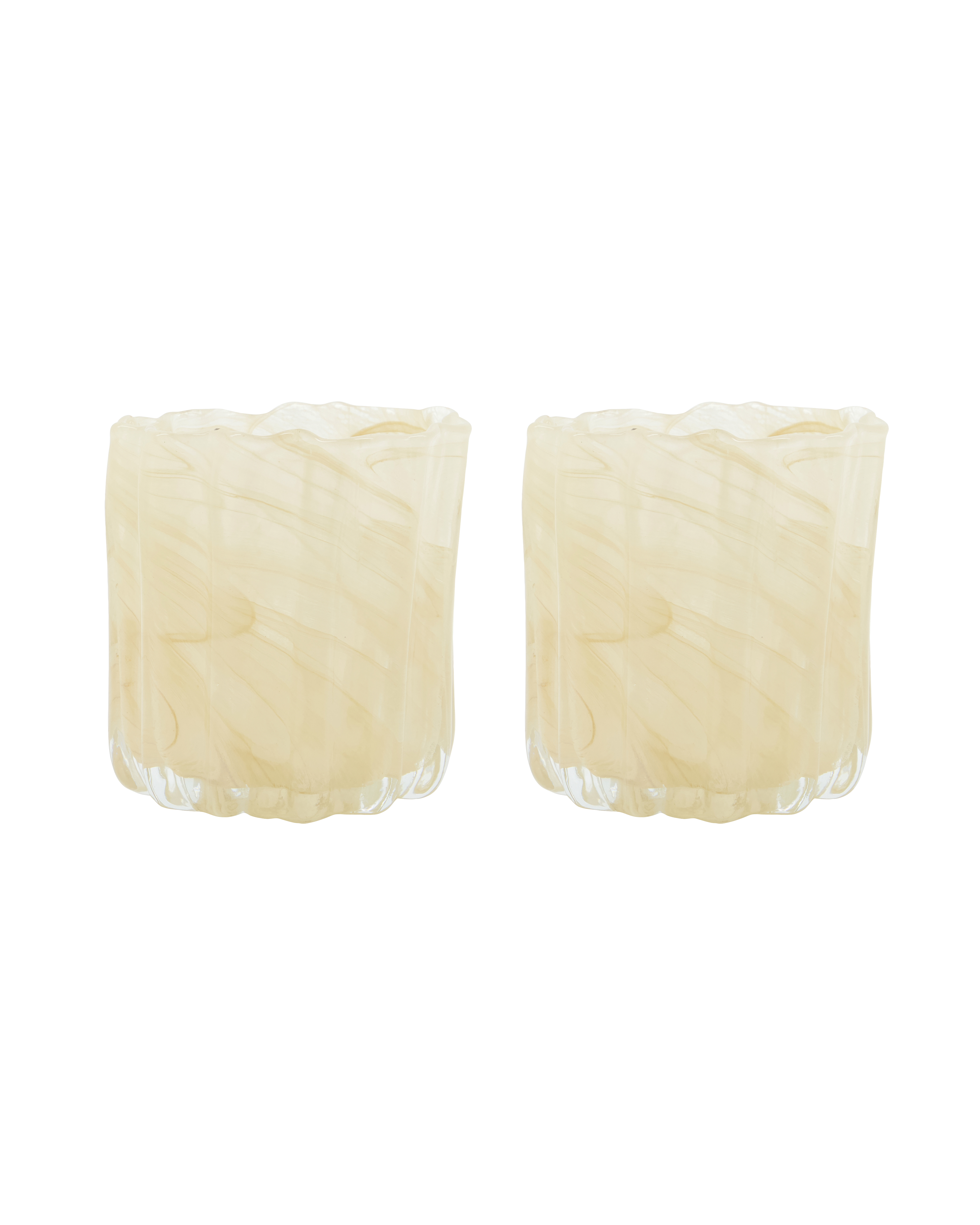 House Doctor - Fyrfadsstage, Curl, Beige