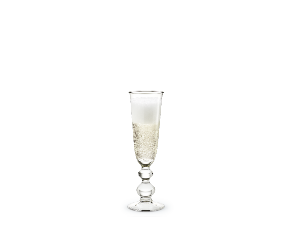 Holmegaard - Charlotte Amalie Champagneglas, klar, 27 cl