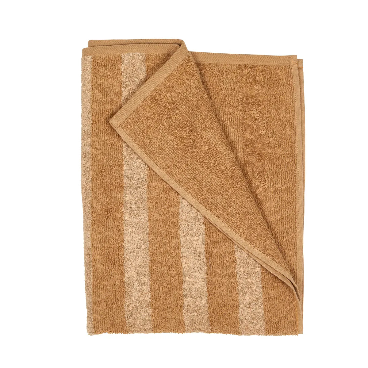 Fondaco - Håndklæde Stripe 50X70 Havre