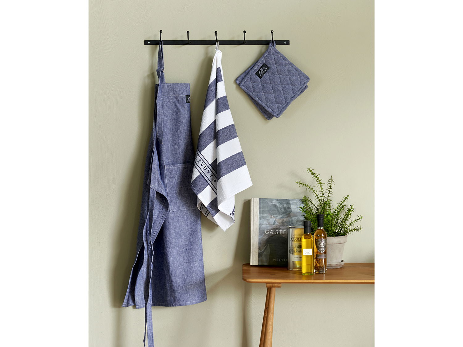 Forklæde recycle Pillivuyt 95 x 80 cm Navy