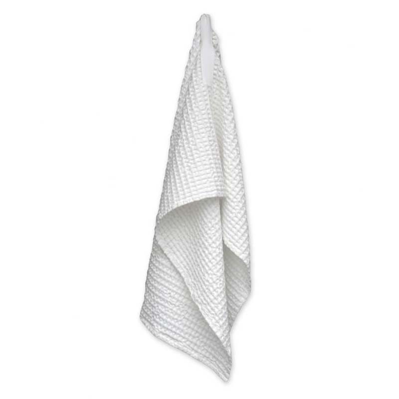Big Waffle medium Håndklæde - White 50 x 150 cm*